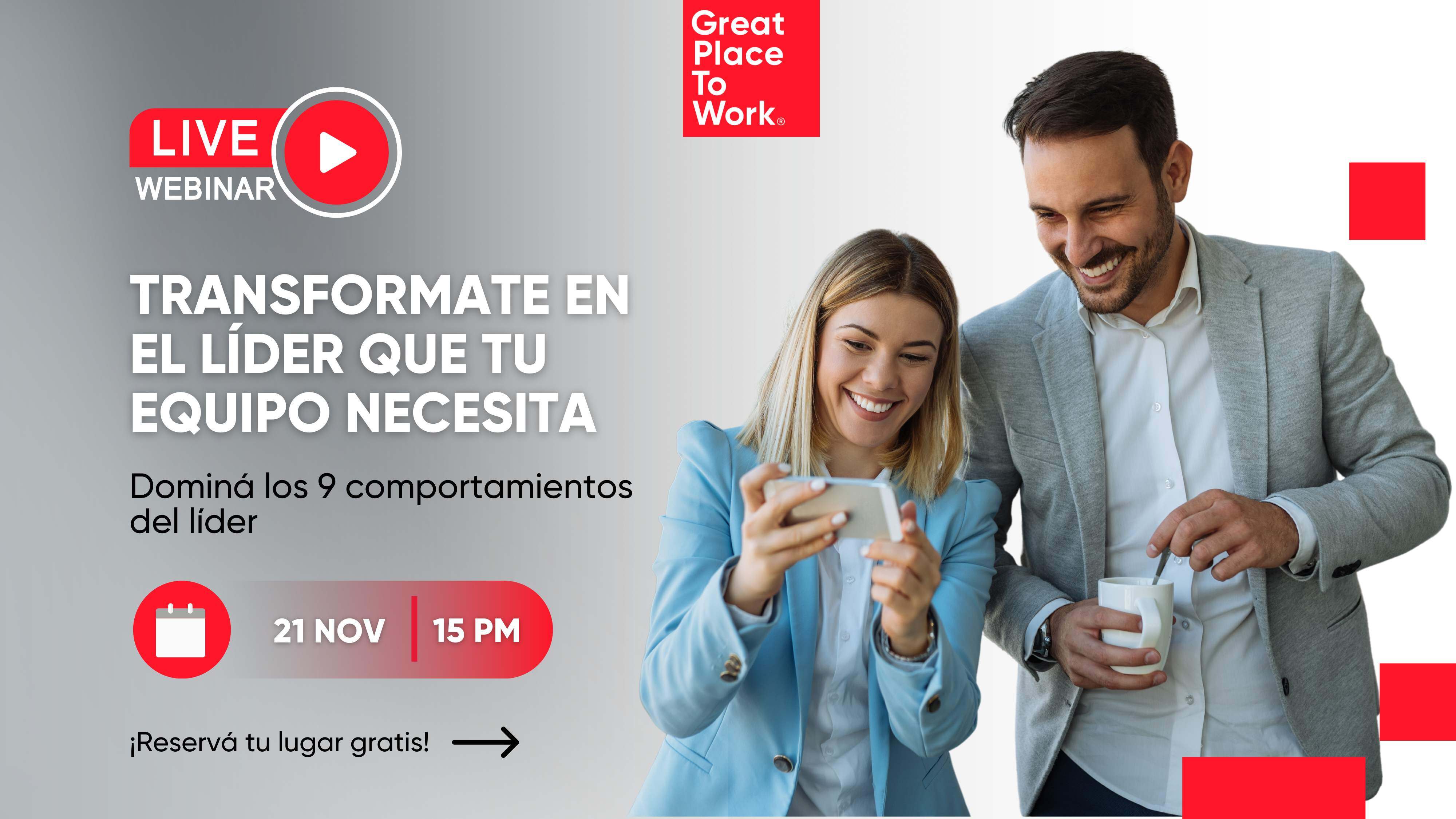 Grabación Webinar: Transformate en el líder que tu equipo necesita