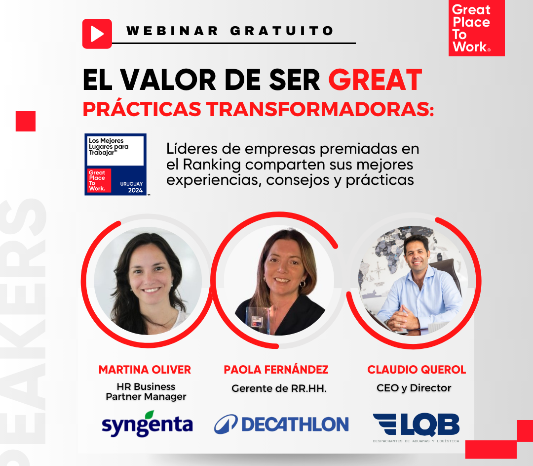 El valor de ser GREAT - Prácticas Transformadoras