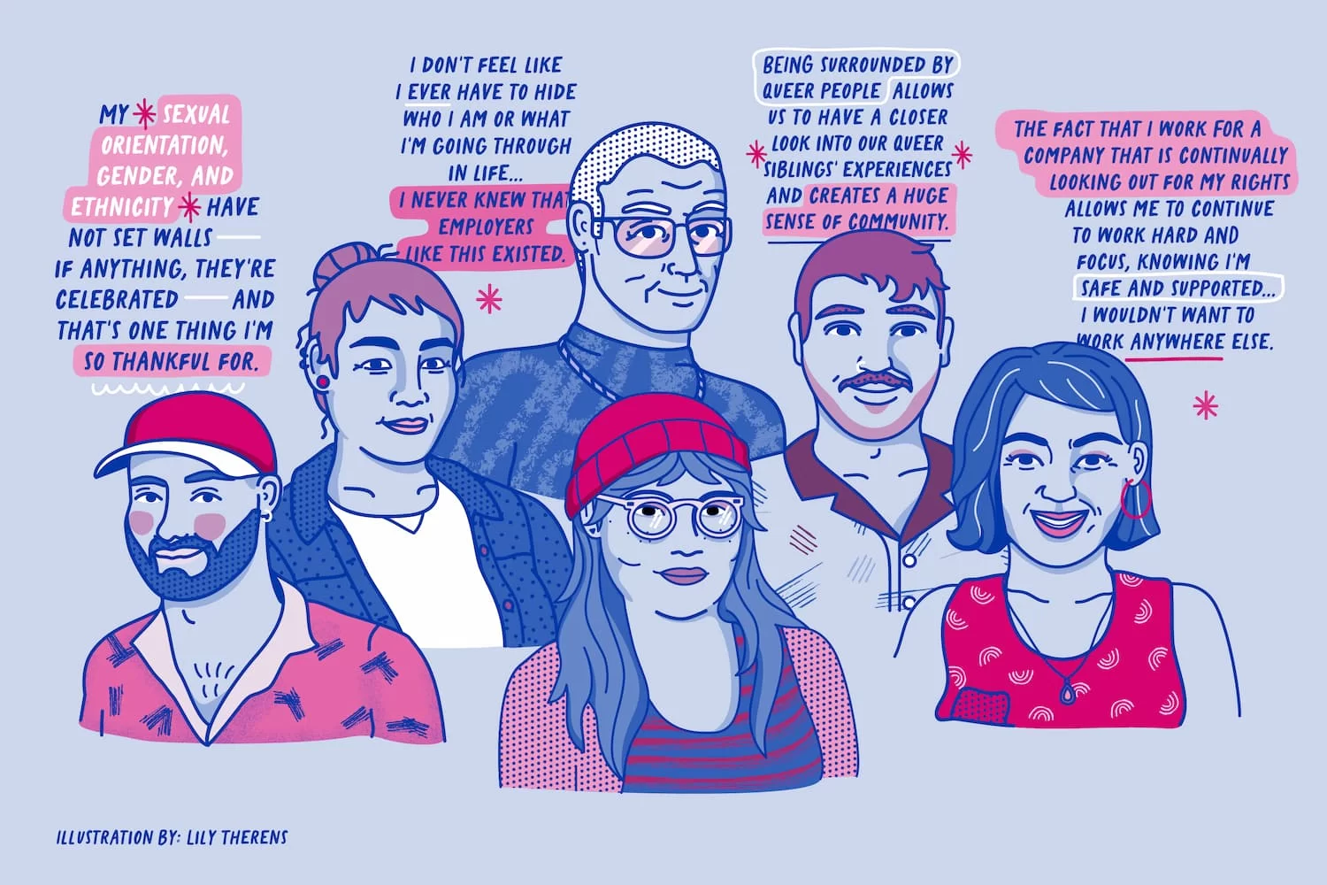 En sus propias palabras: los empleados LGBTQ+ comparten sus experiencias laborales