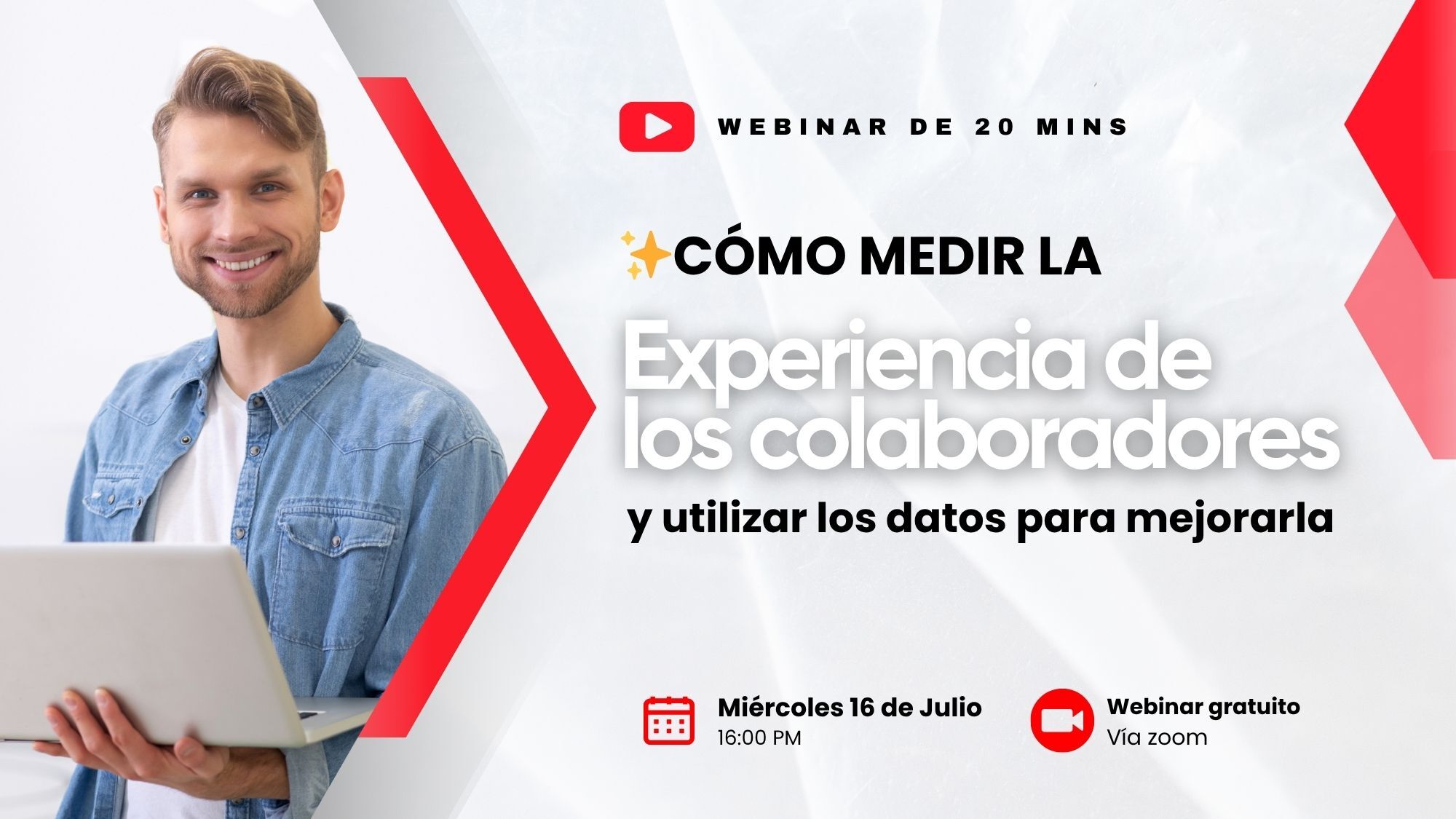Grabación Webinar | Cómo medir la experiencia de los colaboradores y utilizar los datos para mejorarla