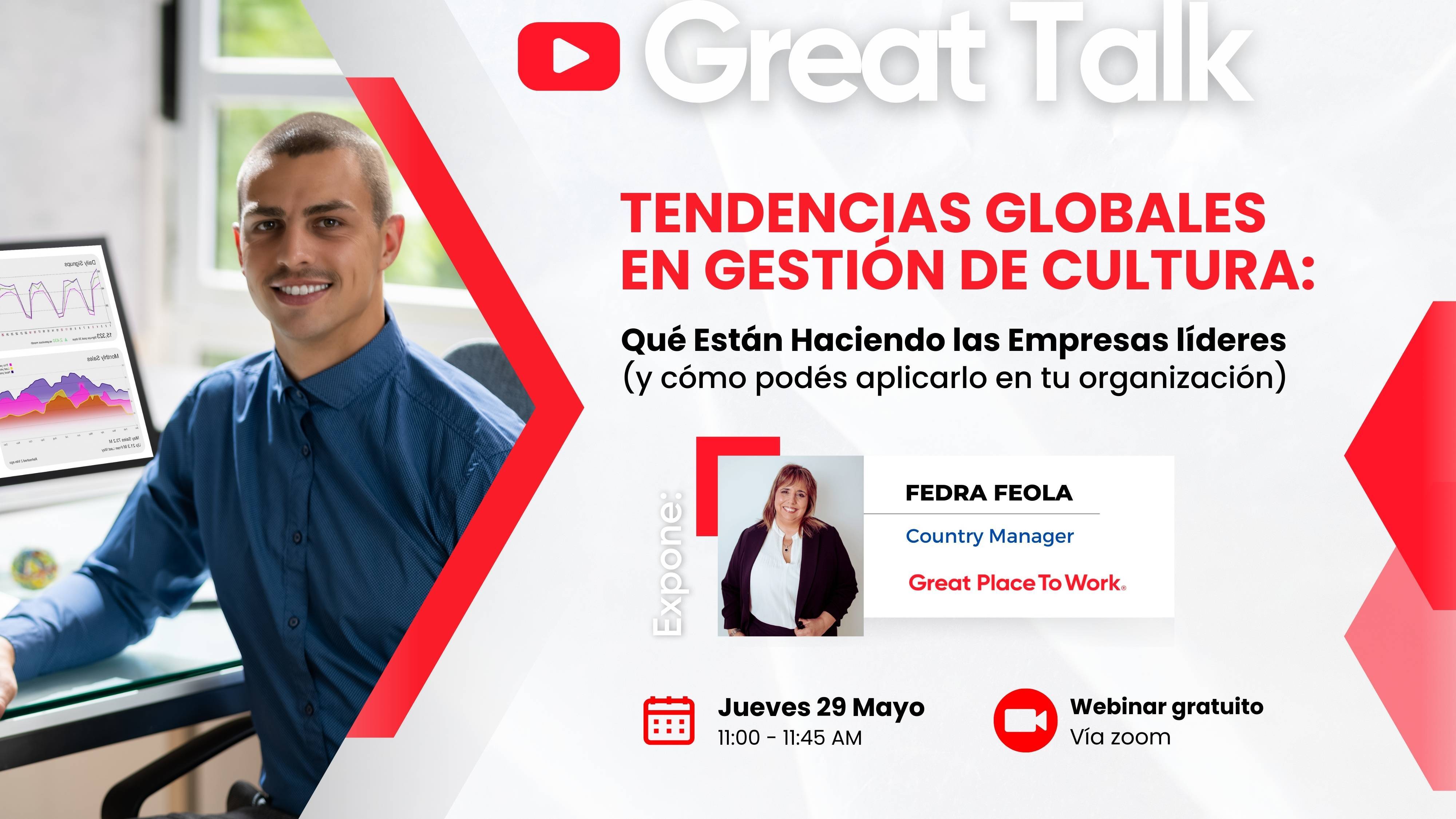 Grabación Great Talk | Tendencias Globales en Gestión de Cultura