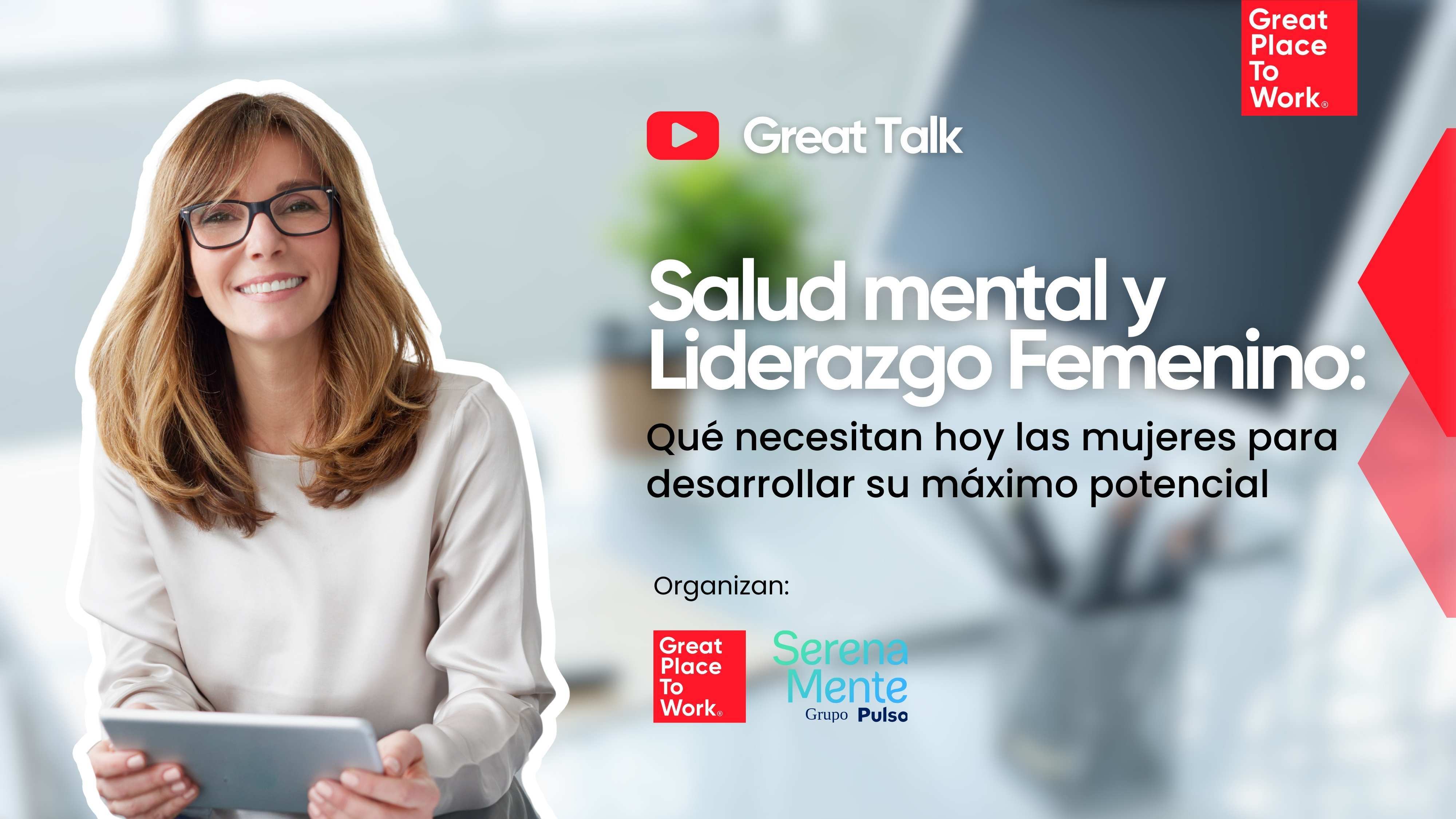 Grabación Webinar | Salud Mental y Liderazgo Femenino