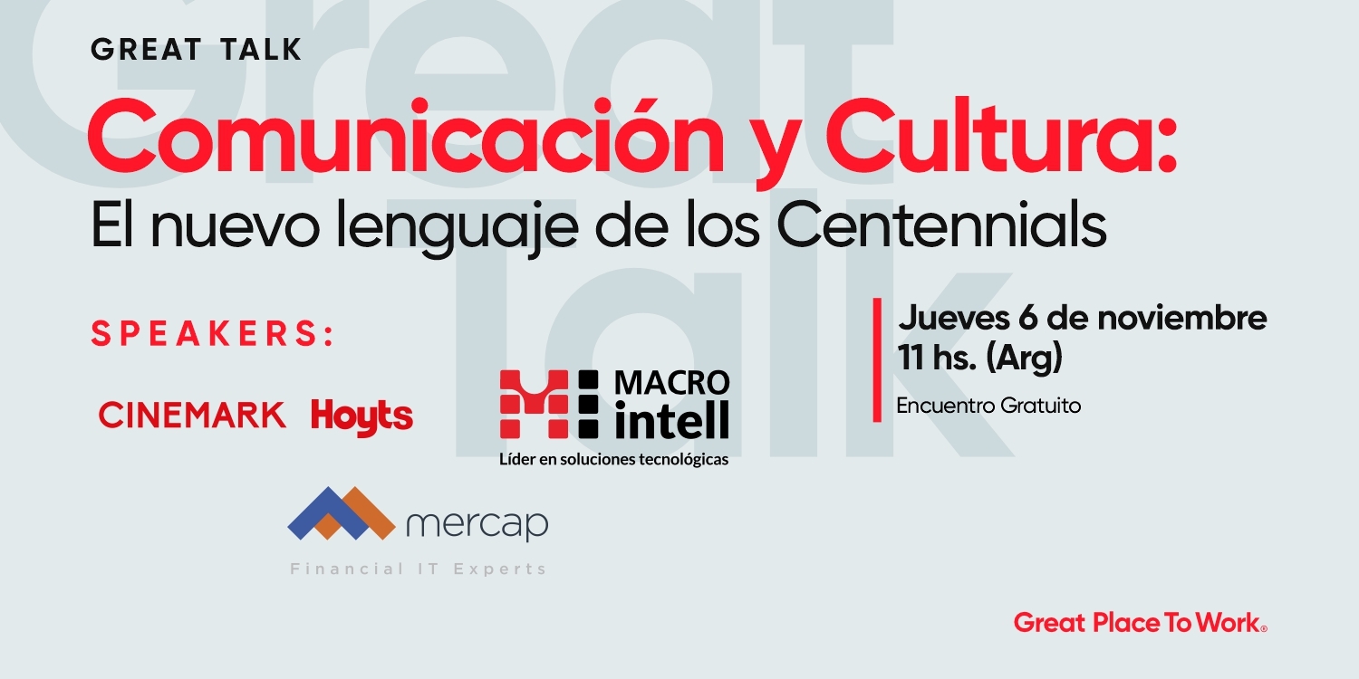 Grabación Webinar | Comunicación y Cultura: El nuevo lenguaje de los Centennials